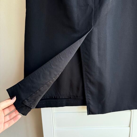 MaxMara Tailored Wool & Silk Midi Skirt in Black size 8 - Picture 3 of 10